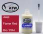 Preview: Jeep, Flame Red, R4 / PR4: 20ml Lackstift, von ATW Autoteile West.